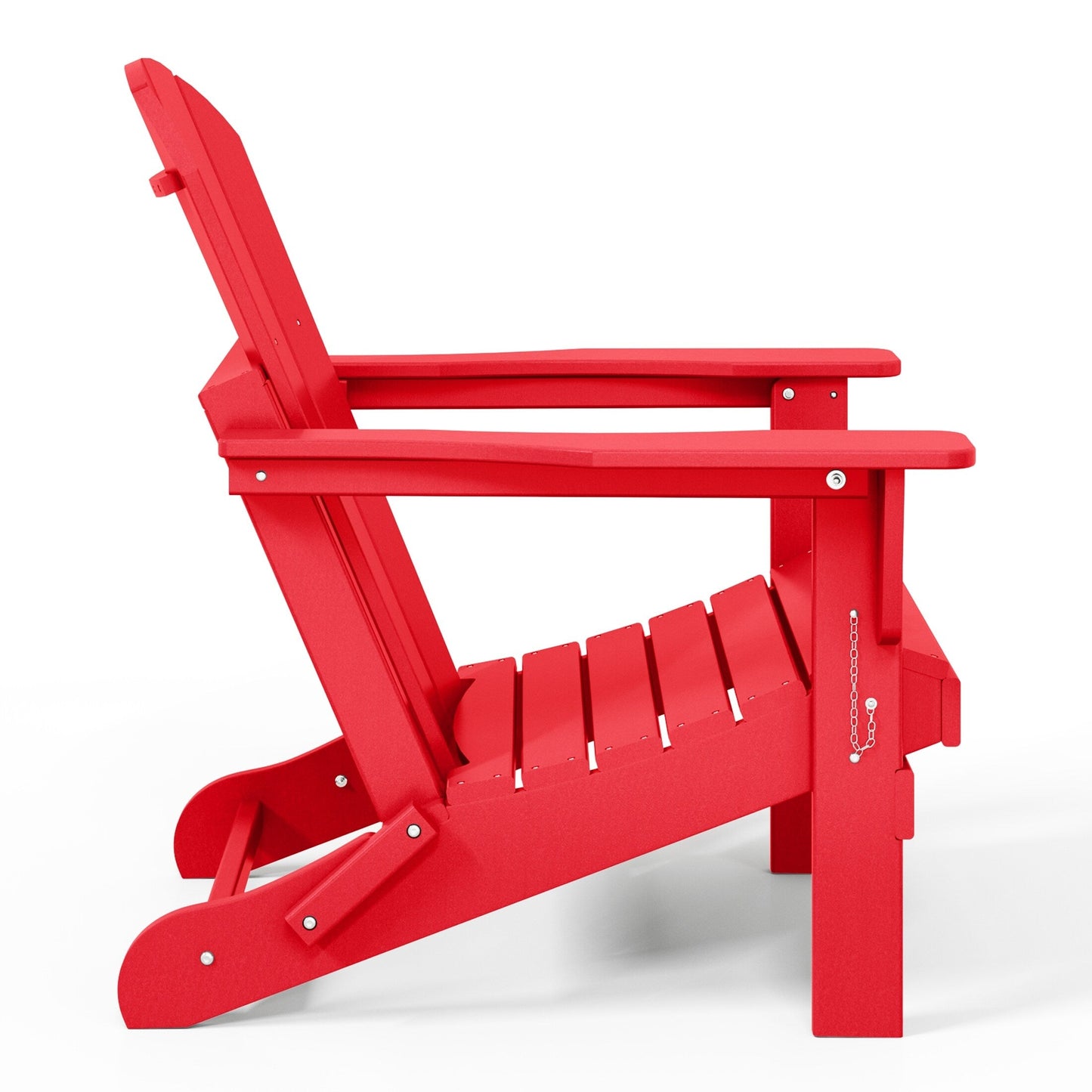 Chaises pliantes Adirondack Polytrends Laguna résistantes aux intempéries (lot de 2)