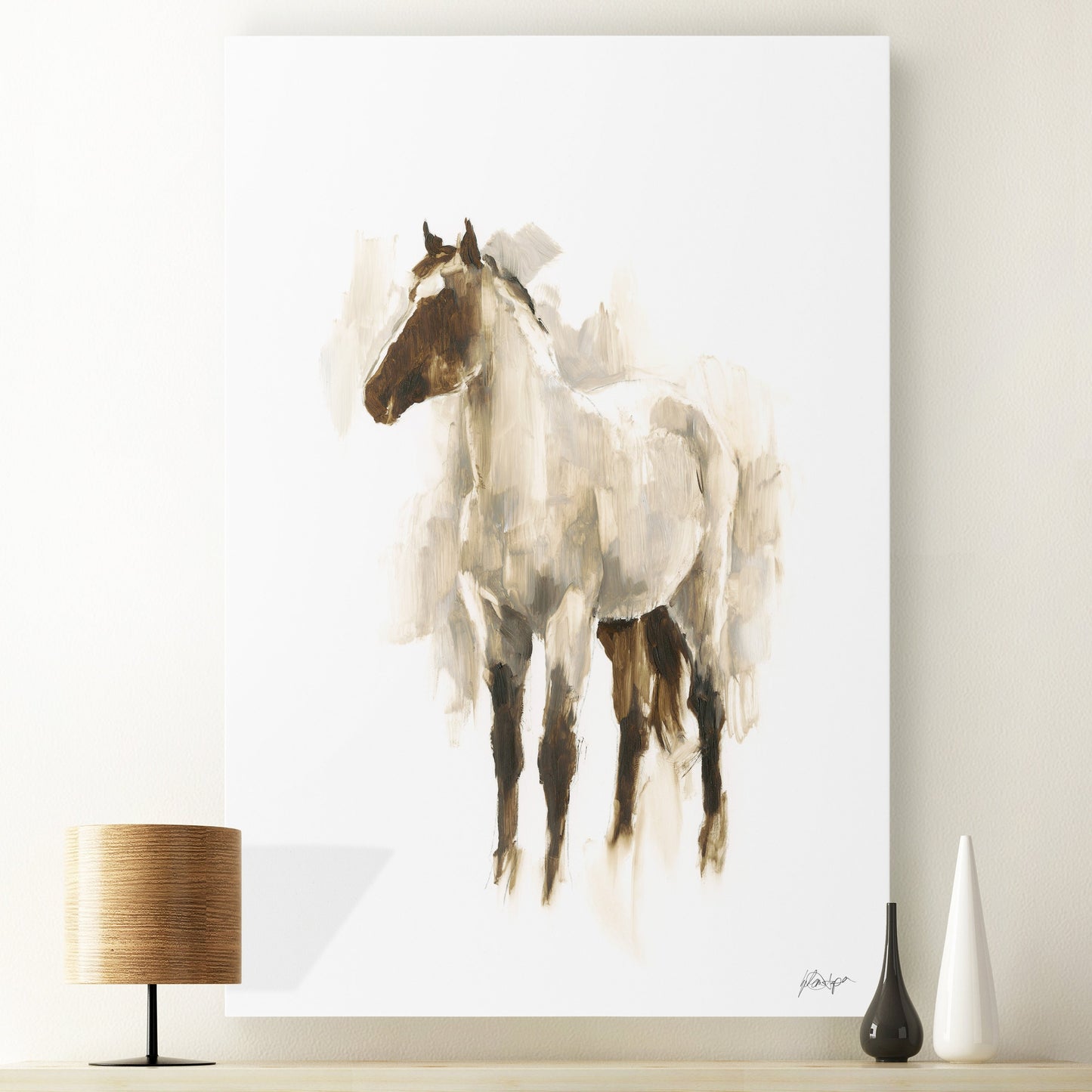 Rustic Horse II -Premium Gallery Wrapped Canvas