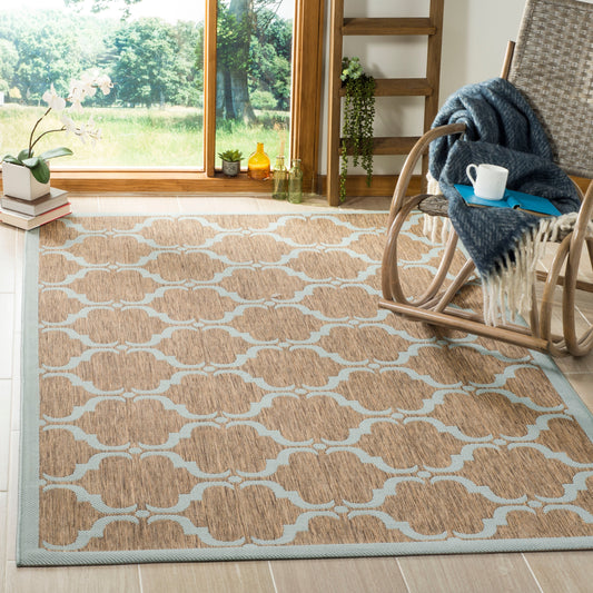 SAFAVIEH Courtyard Charleen Indoor/ Outdoor Waterproof Patio Backyard Rug