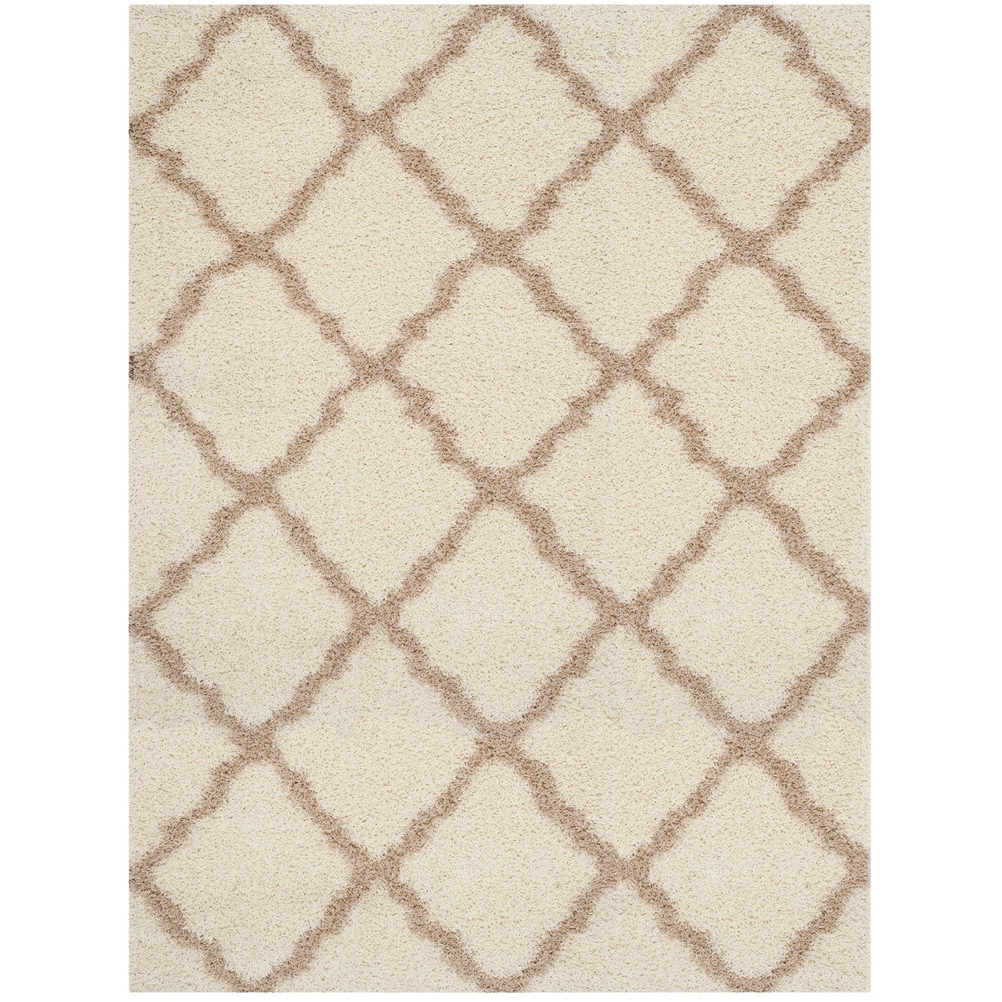 SAFAVIEH Dallas Shag Darina Trellis 1.5-inch Thick Rug
