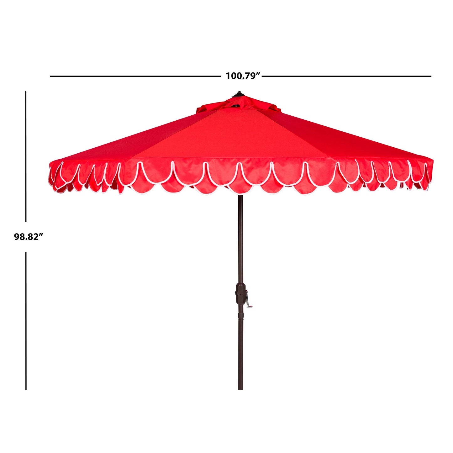 Parasol élégant SAFAVIEH Gebbine de 9 pieds