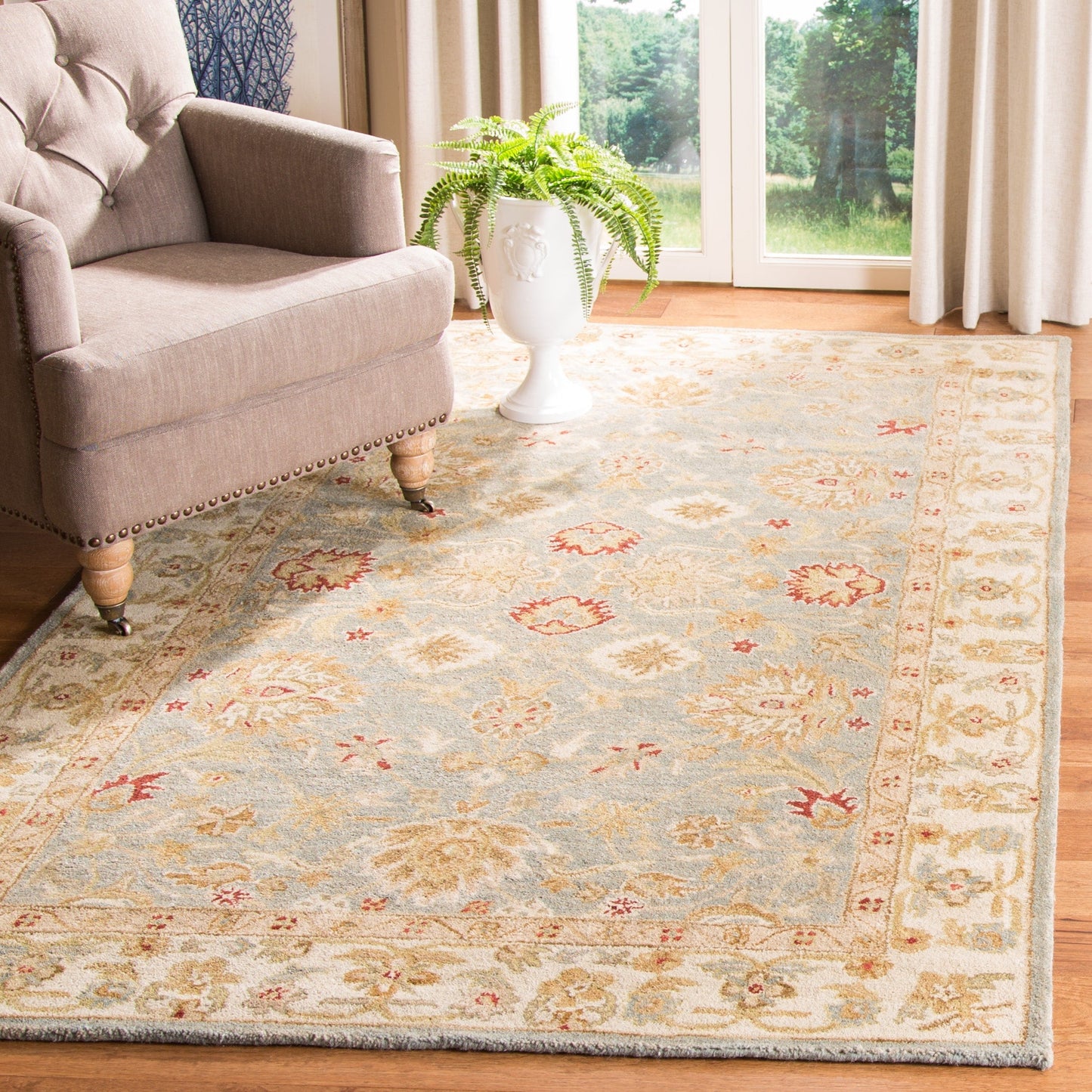 SAFAVIEH Handmade Antiquity Maysoun Traditional Oriental Wool Area Rug