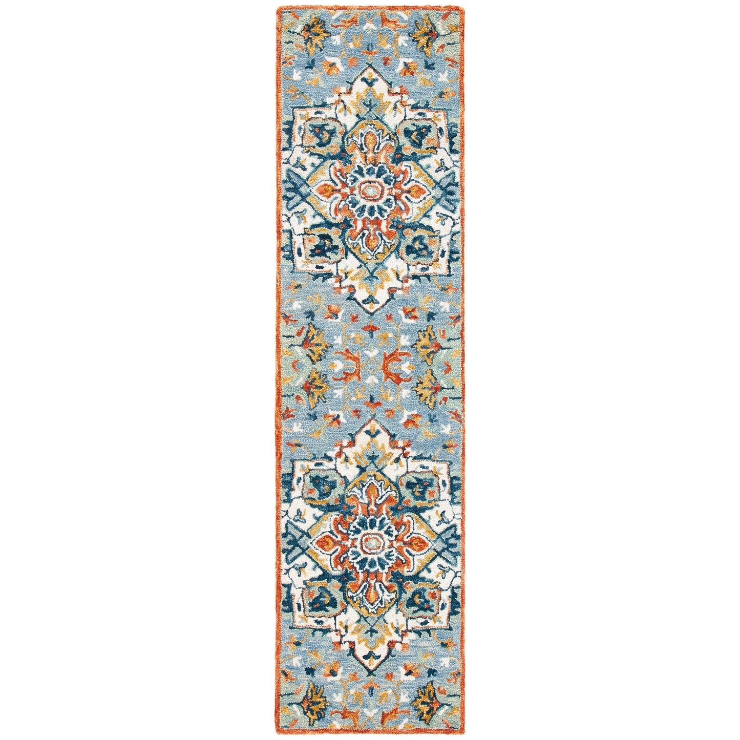 SAFAVIEH Handmade Aspen Hagar Boho Medallion Wool Rug