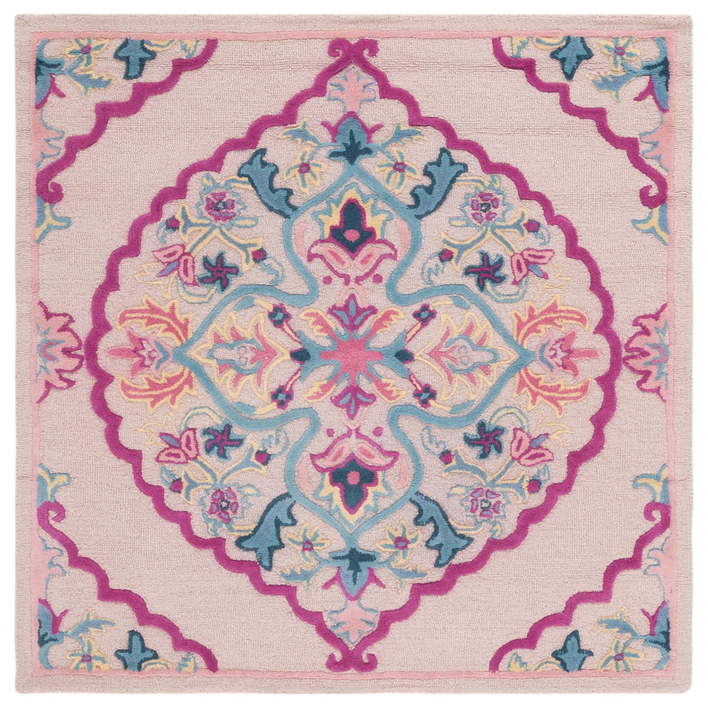 SAFAVIEH Handmade Bellagio Cailin Medallion Wool Rug