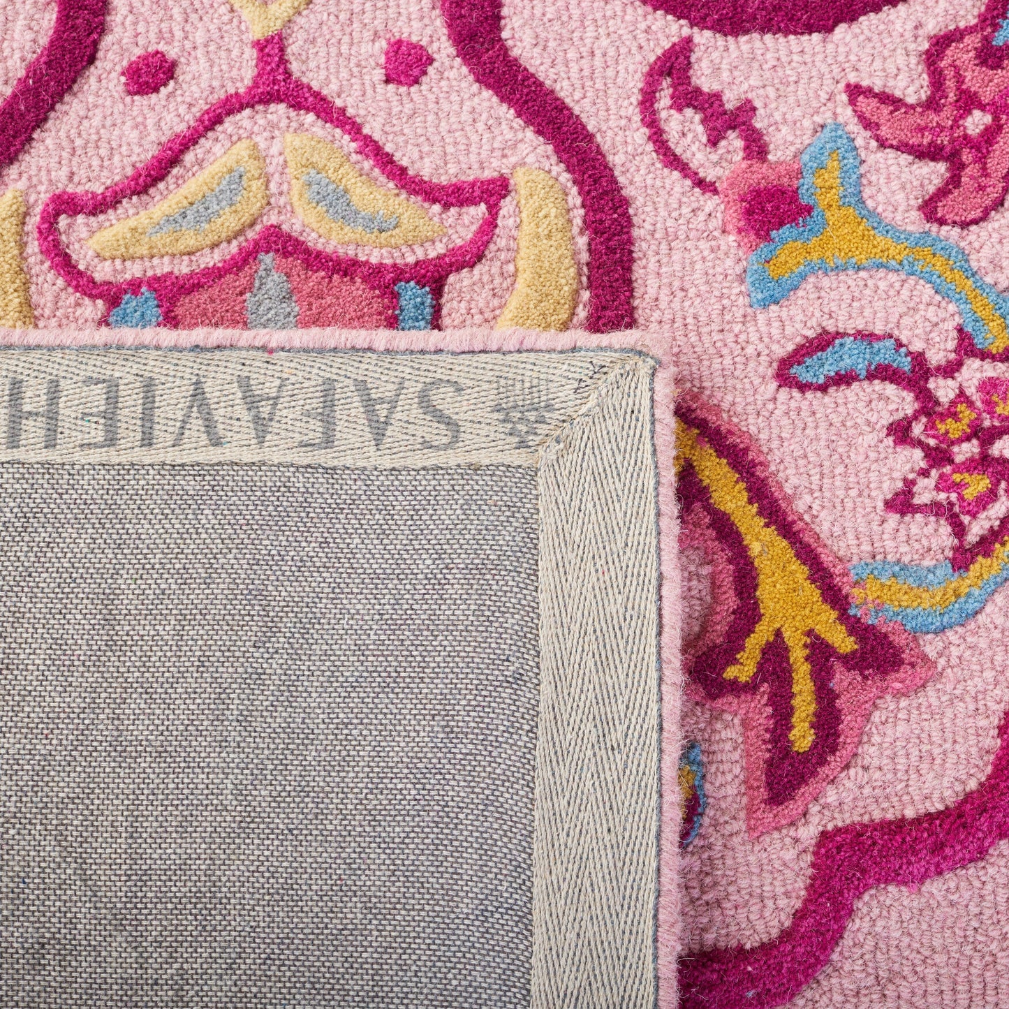 SAFAVIEH Handmade Bellagio Cailin Medallion Wool Rug