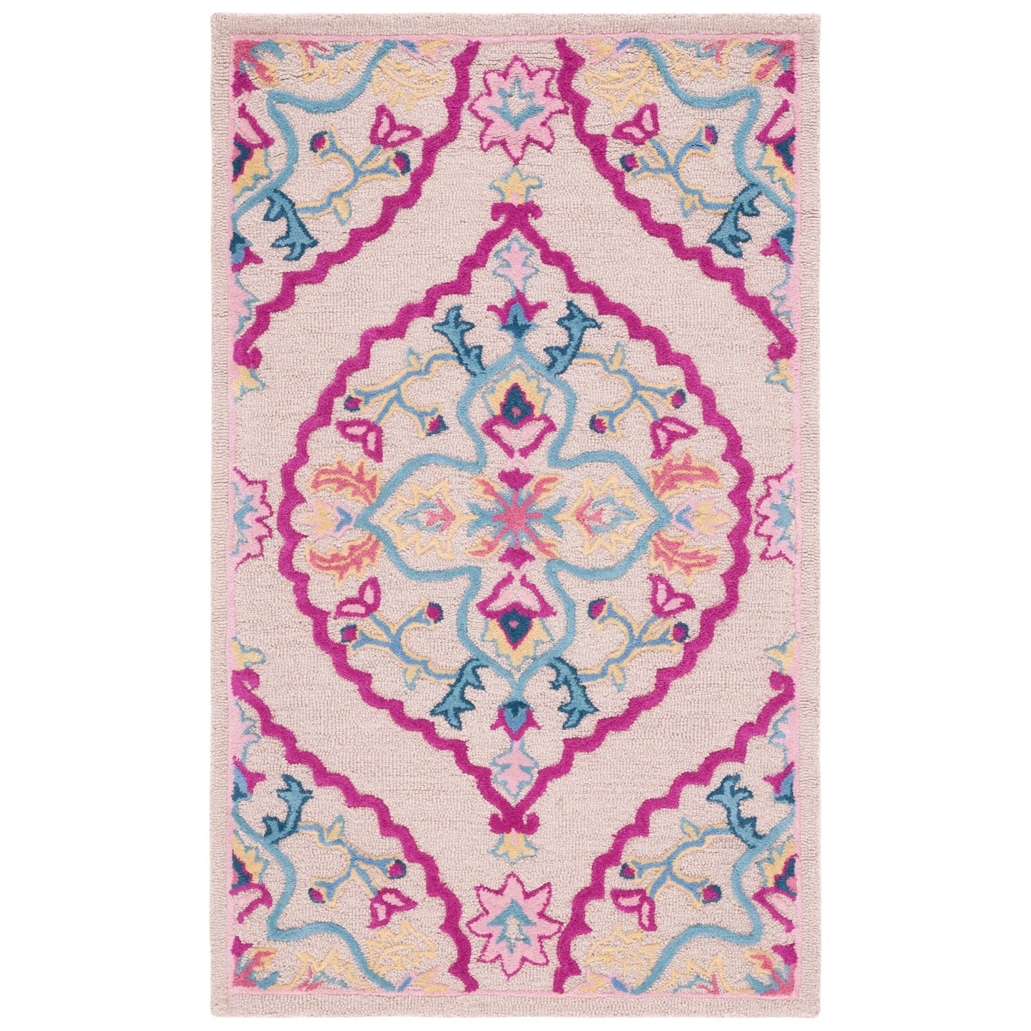 SAFAVIEH Handmade Bellagio Cailin Medallion Wool Rug