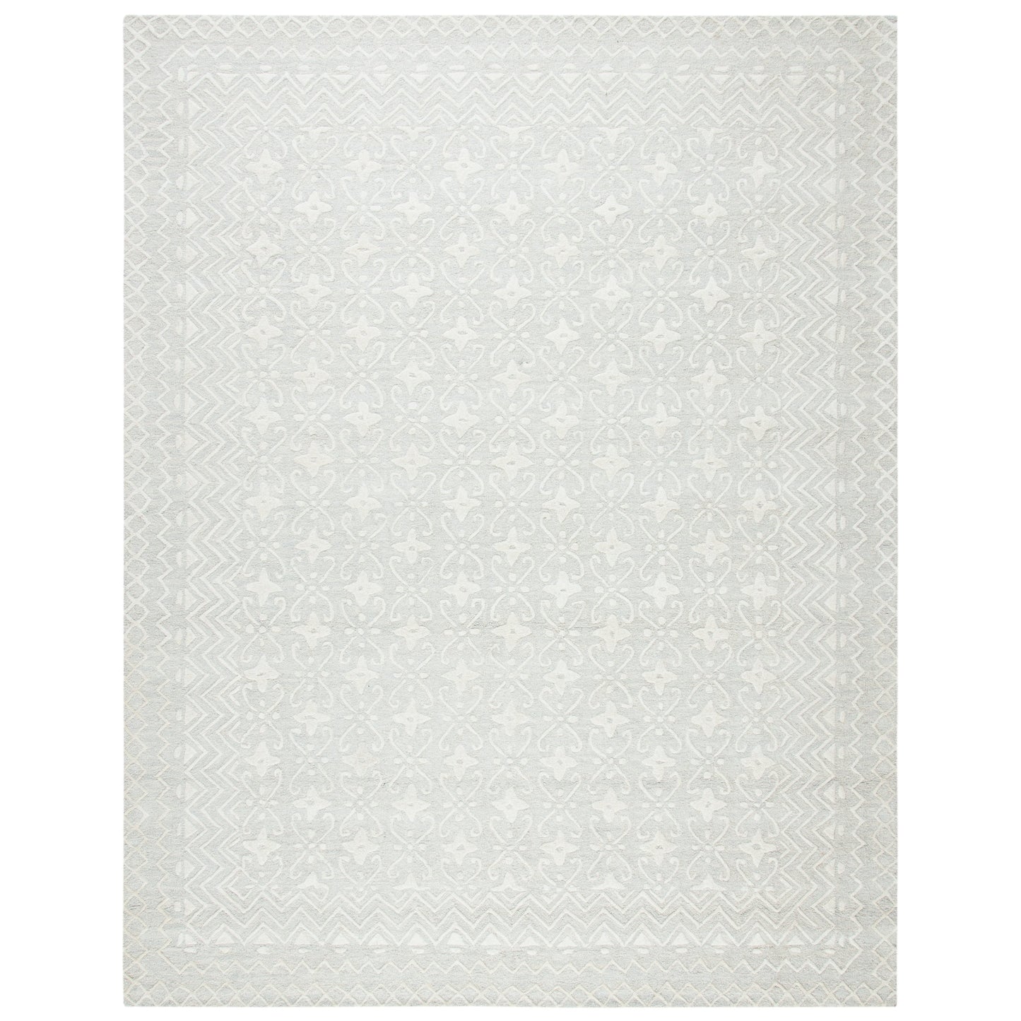SAFAVIEH Handmade Blossom Barbara Modern Floral Wool Rug