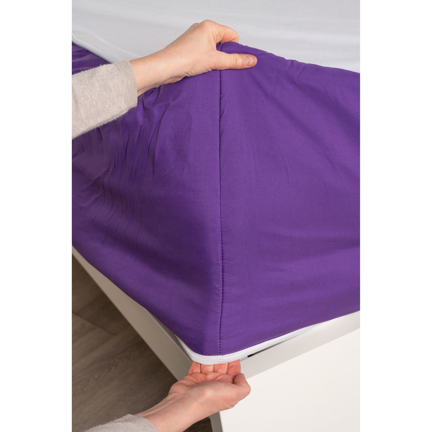 Parure de lit de luxe avec fermeture éclair Siscovers Purple Bunkie