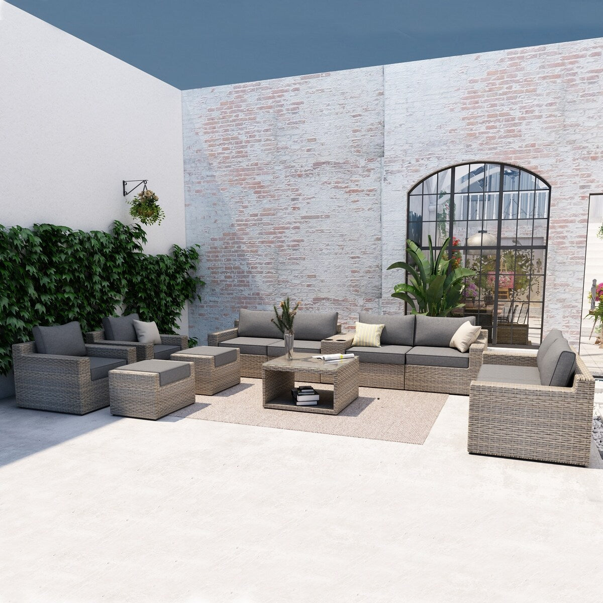 Ensemble de 12 sièges profonds Ventura