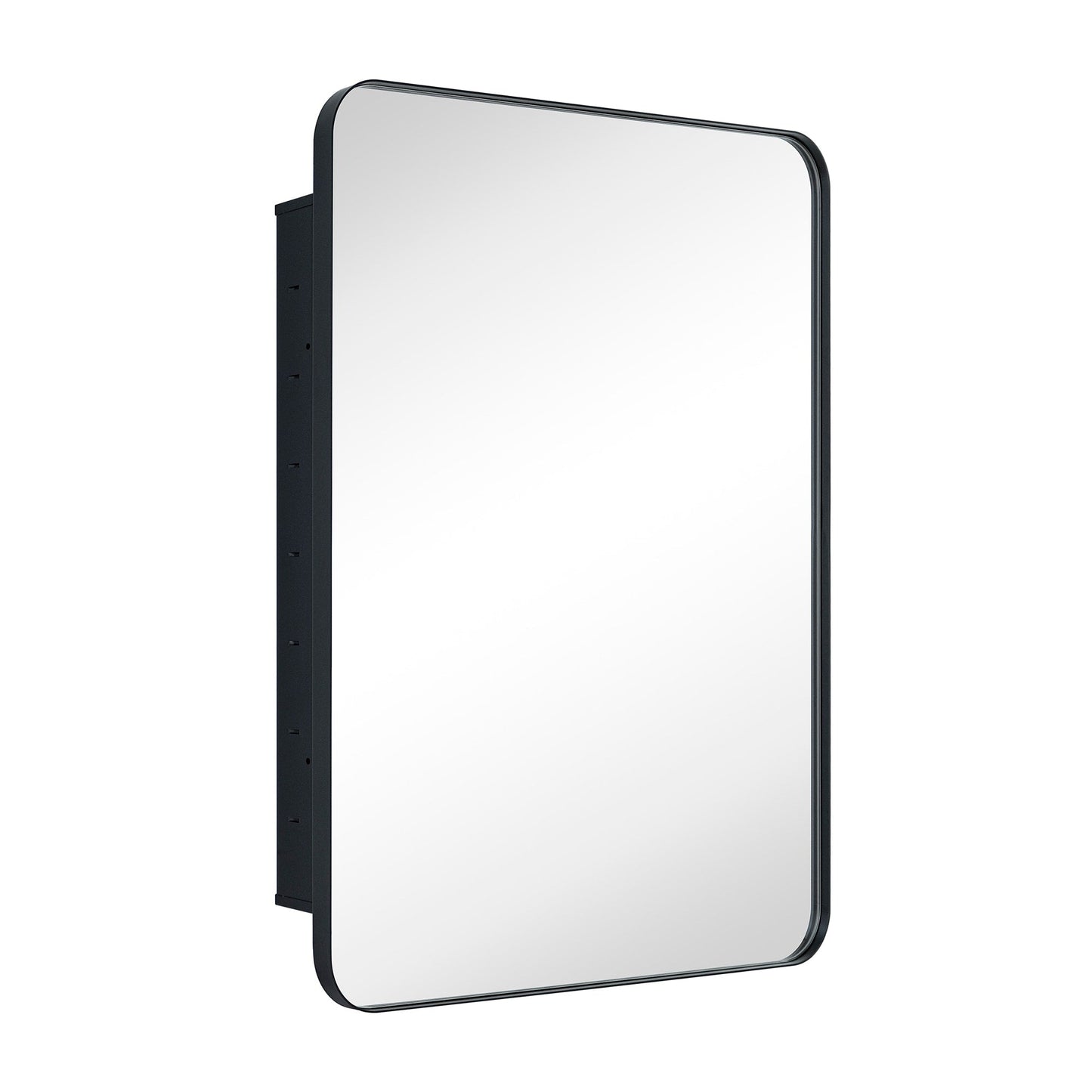 Armoire à pharmacie encastrée TEHOME WH avec miroir et étagères réglables