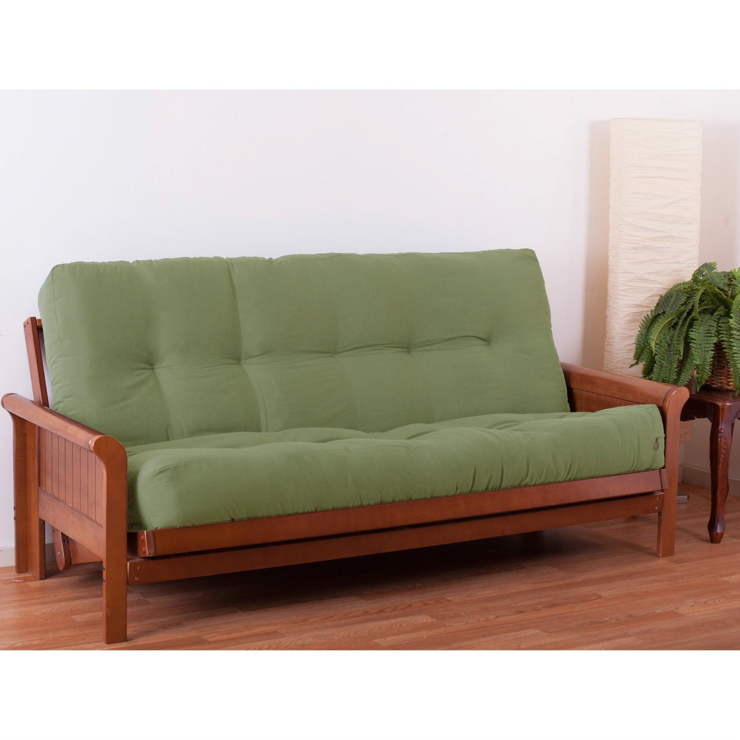 Matelas futon en sergé de 10 pouces d'épaisseur (simple, double ou grand lit)