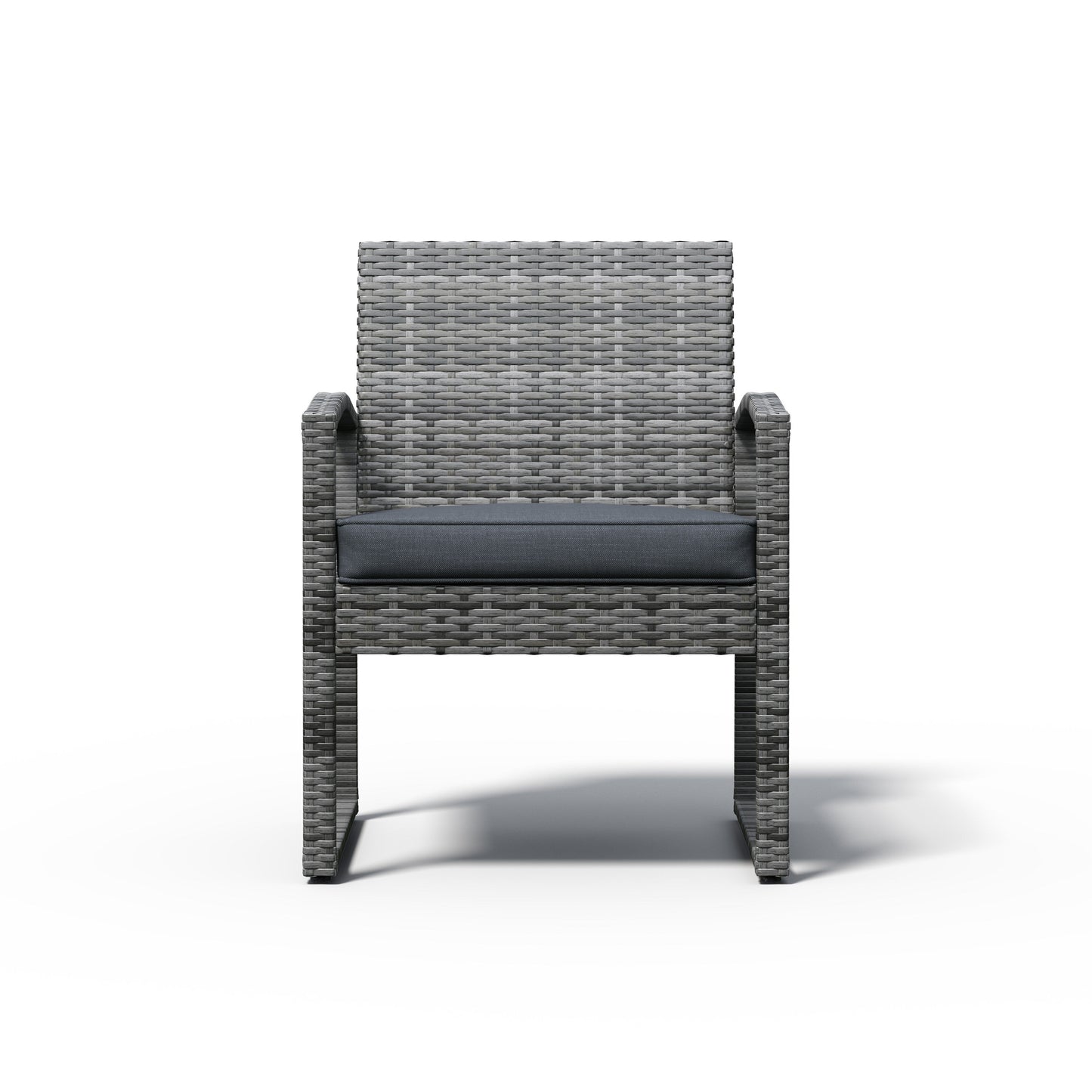 3-pc. Outdoor Cushioned Wicker Chat Set