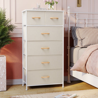 6-drawer Chest Vertical Dresser Storage Tower by Crestlive Products