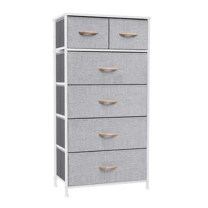 6-drawer Chest Vertical Dresser Storage Tower by Crestlive Products
