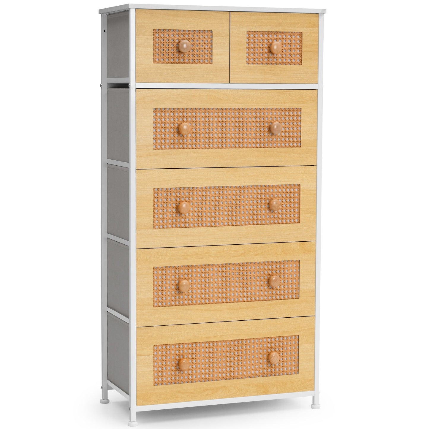 6-drawer Chest Vertical Dresser Storage Tower by Crestlive Products