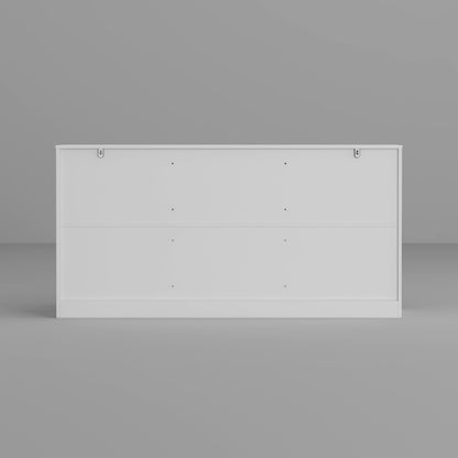 Commode d'appoint à 9 tiroirs 63W pour salon, chambre à coucher