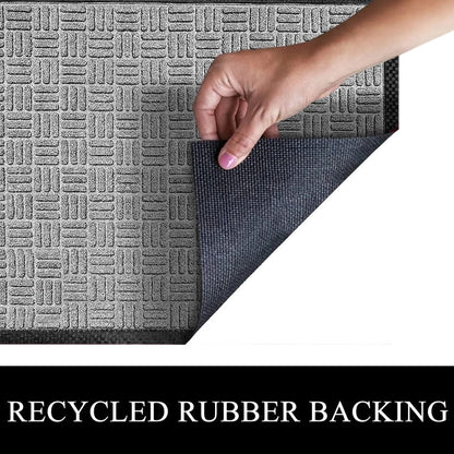 A1HC New Durable and Versatile Polypropylene Rubber Door Mat All Weather Inside Outside Door Mat