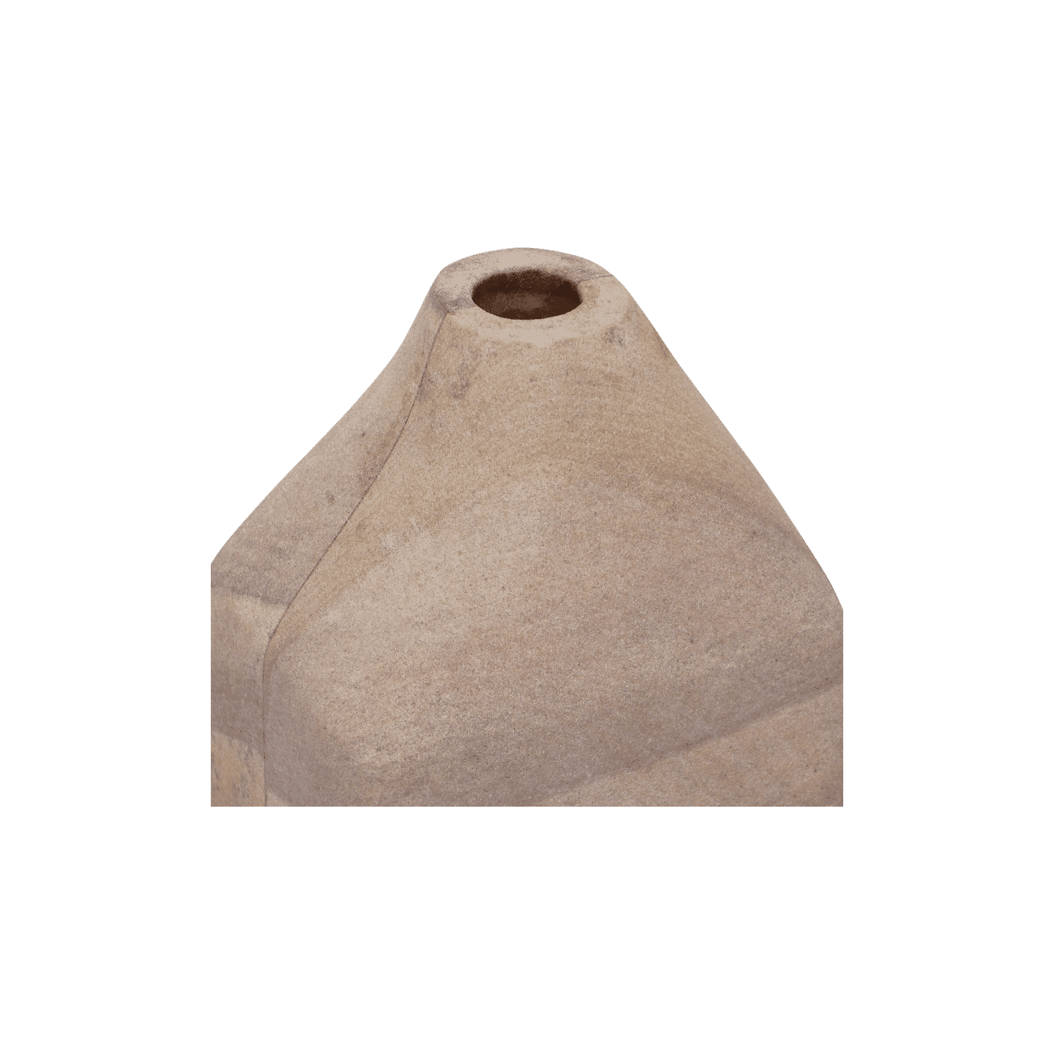 Vase en pierre de terre de genévrier