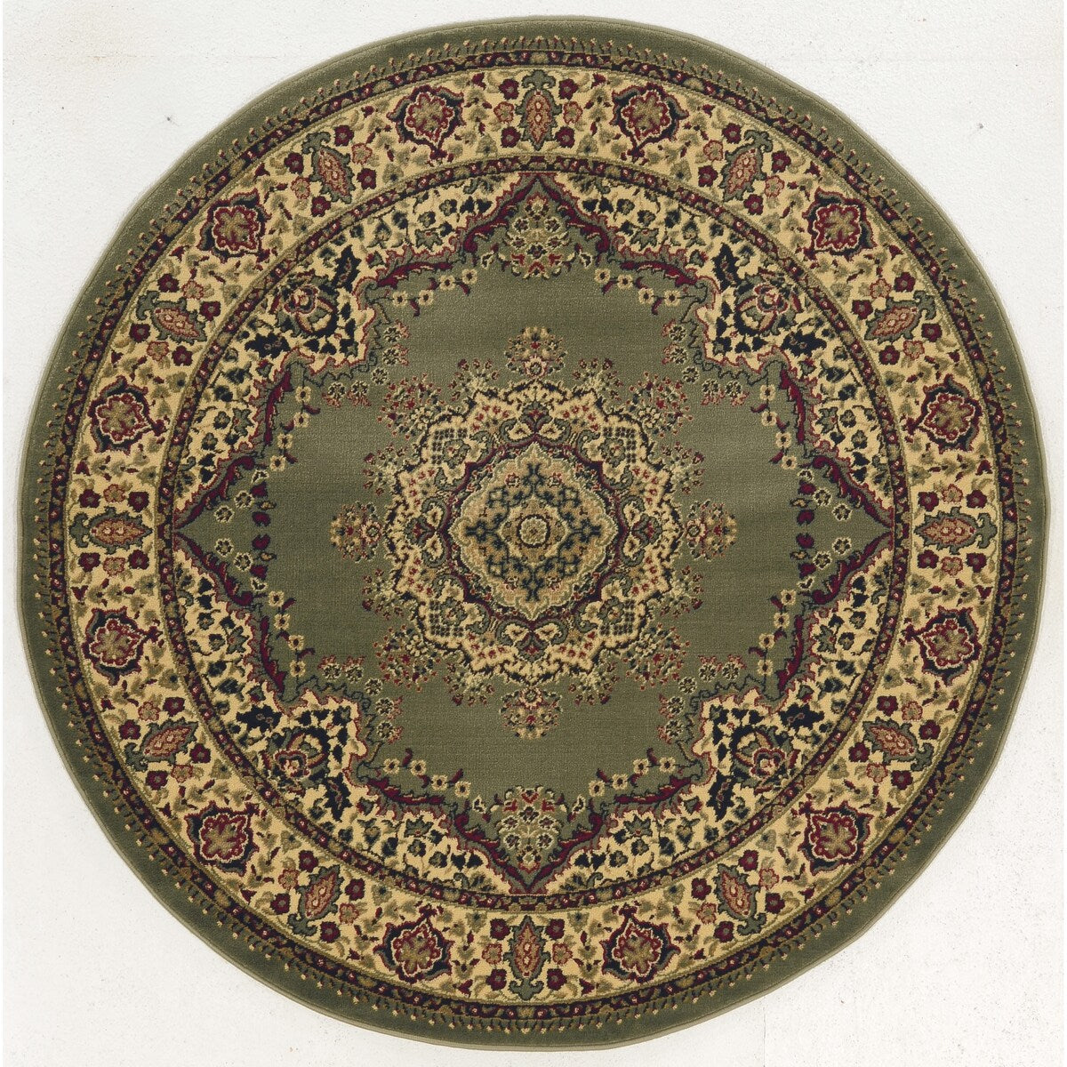 Admire Home Living Caroline Traditional Medallion Area Rug