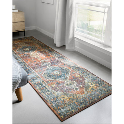Alexander Home Leanne Transitional Aztec Vintage Printed Area Rug