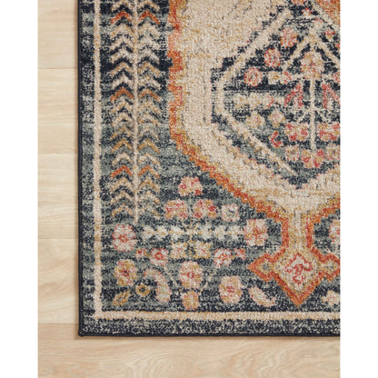 Alexander Home Luxe Ornate Antiqued Distressed Area Rug
