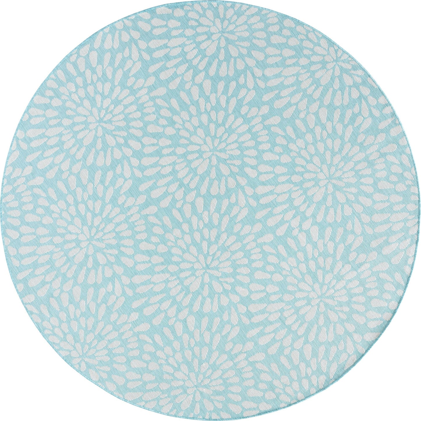 Exo Coastal Floral Indoor/Outdoor Area Rug