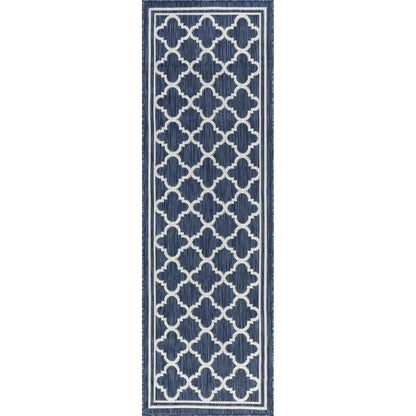 Exo Coastal Geometric Indoor/Outdoor Area Rug