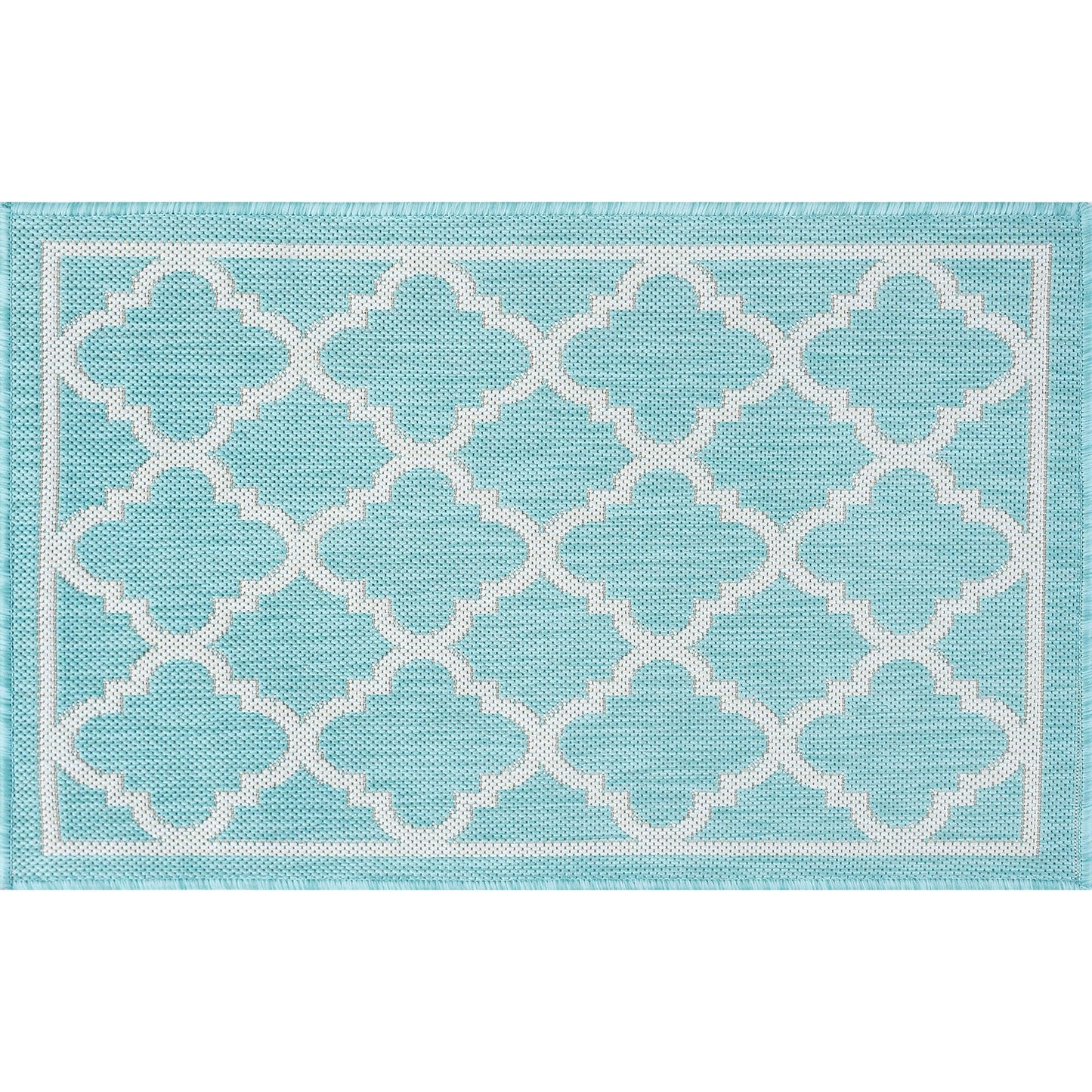 Exo Coastal Geometric Indoor/Outdoor Area Rug