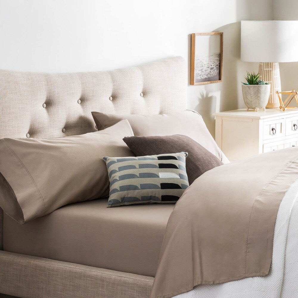 BROOKSIDE Cotton Blend Bed Sheet Set