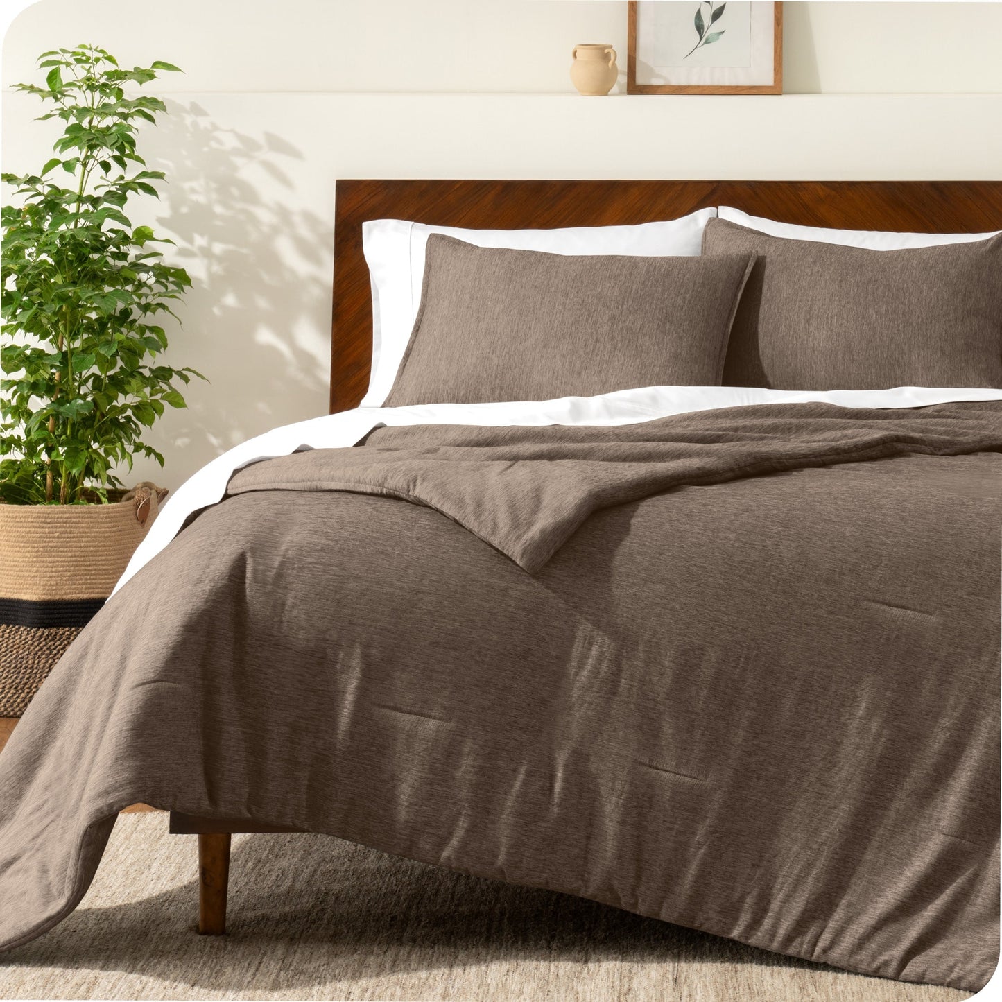 Bare Home Hypoallergenic Down Alternative Comforter Set