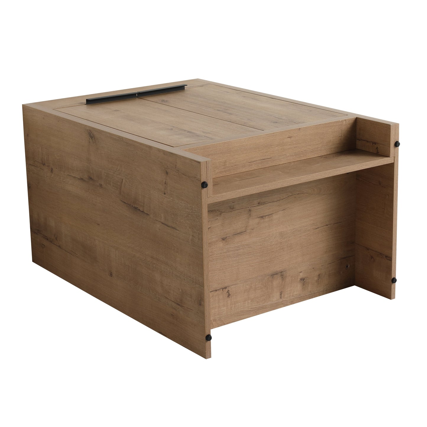 Beingnext Meuble-lavabo 24/30/36 avec porte à fermeture douce et étagère réglable