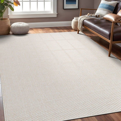 Beverly Rug Easy Clean Non Shedding Jute Rug
