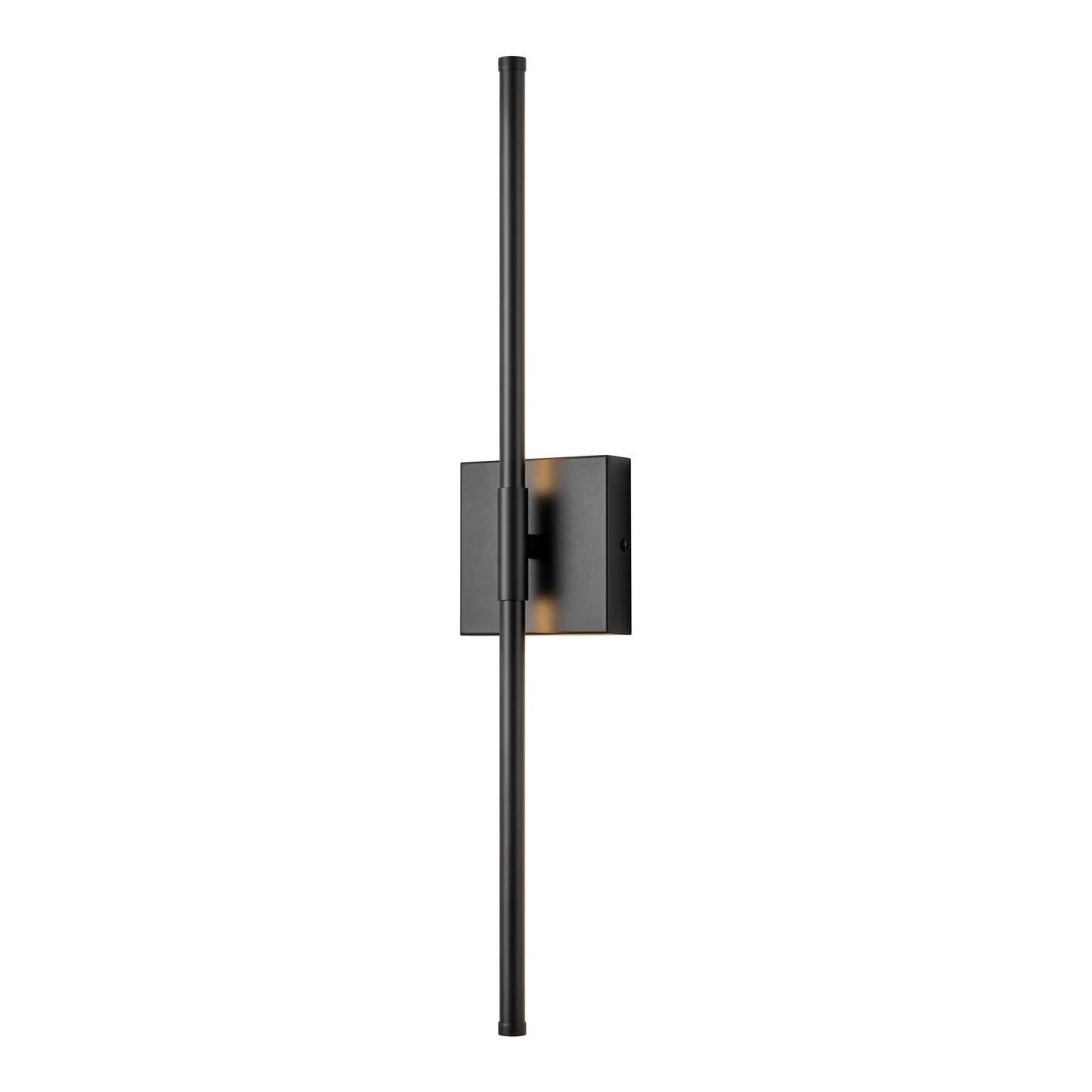 1-Light Black/ Gold/ Nickel Modern Long Linear Strip Wall Sconce Dimmable LED Bathroom Vanity Light