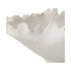 Bol fleuri blanc