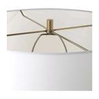 Lampadaire Bravertine Or et Travertin