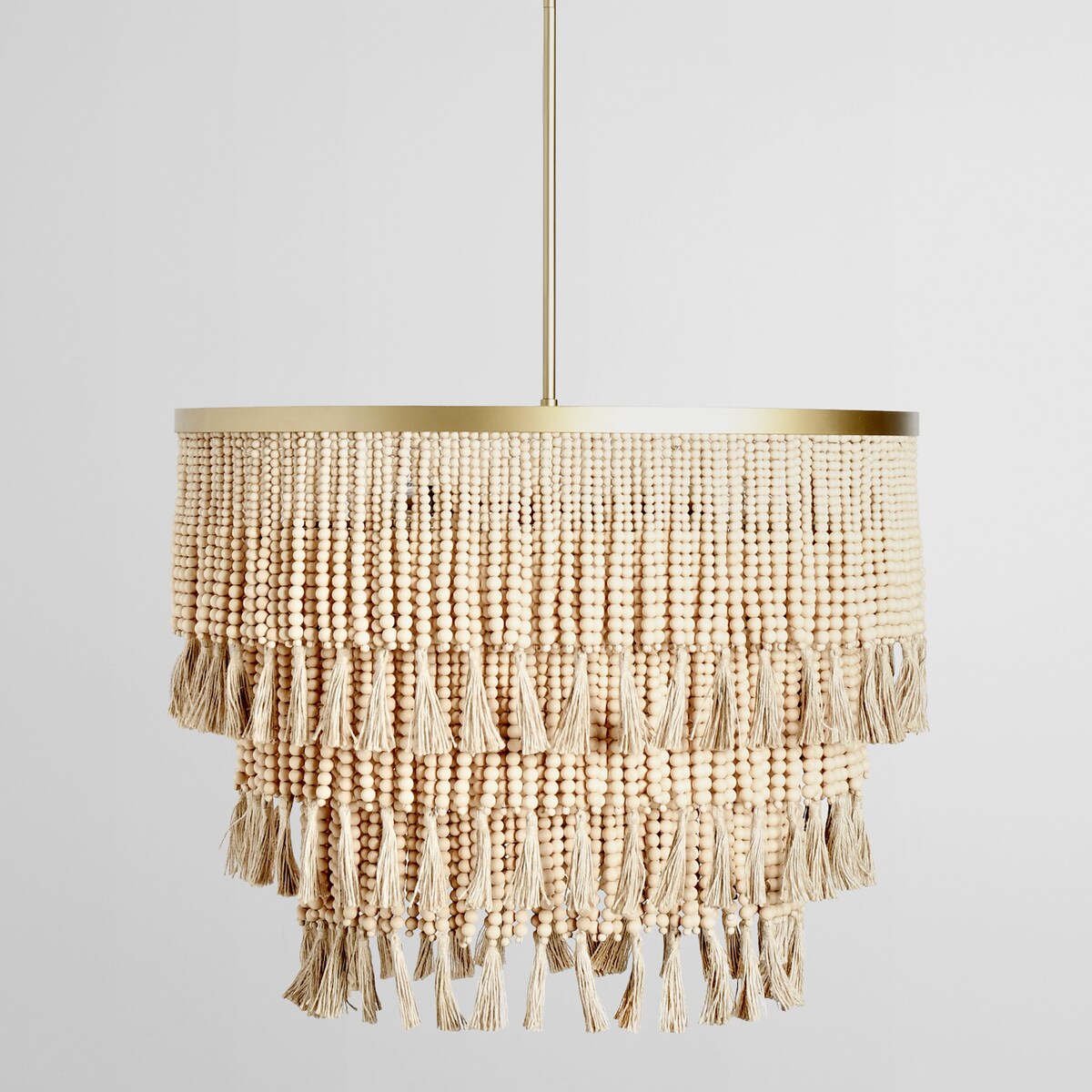 Lustre en perles naturelles Brittany par Kosas Home