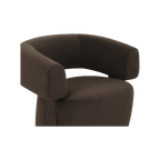 Fauteuil Bruna marron