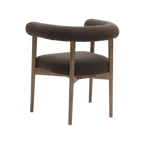 Chaise de salle à manger Bruna marron