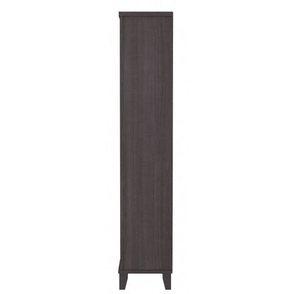 Bibliothèque haute à 5 étagères Bush Furniture Somerset avec tablettes réglables