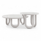 Table basse Cielo Albâtre