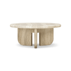 Table basse ronde en microciment Elixir
