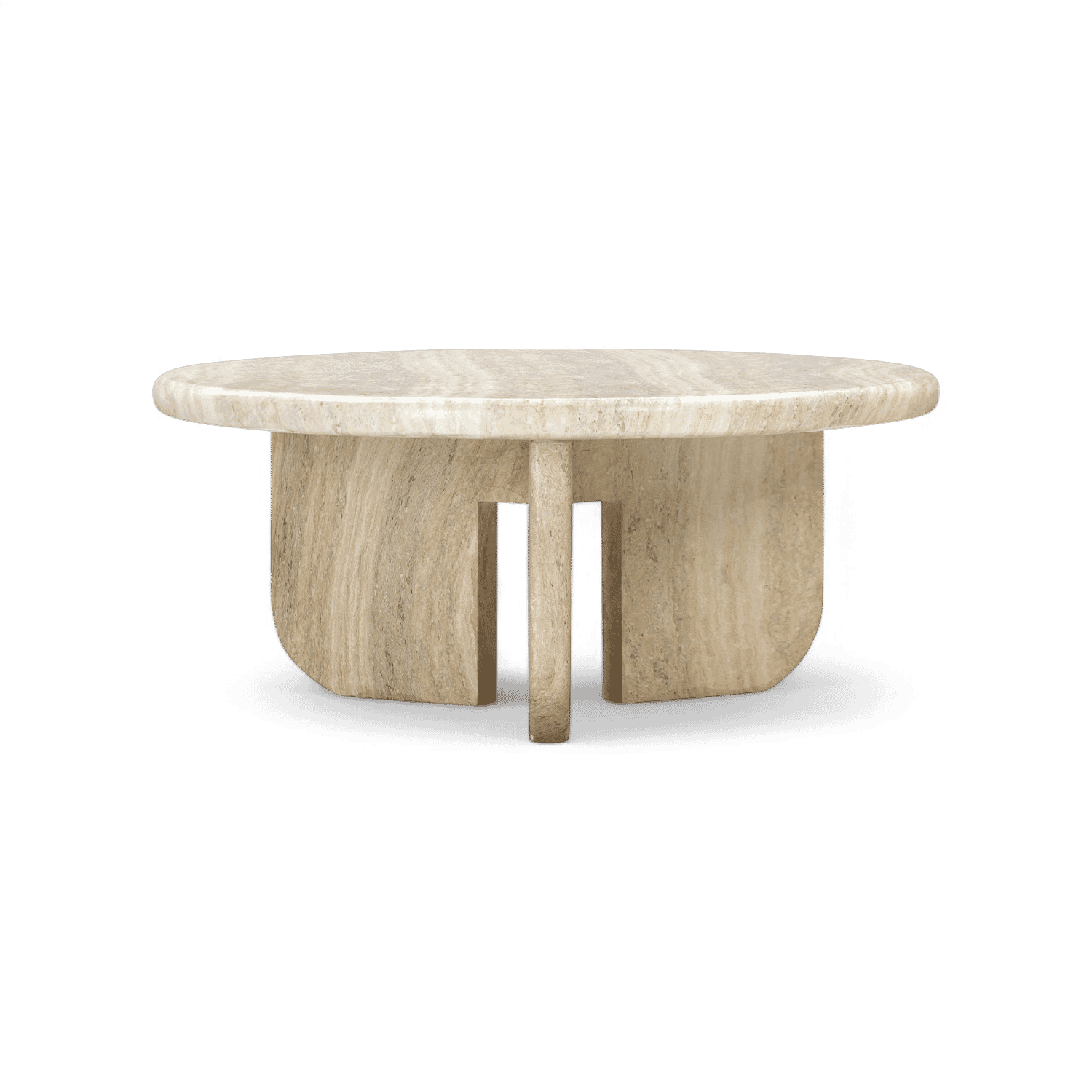 Table basse ronde en microciment Elixir