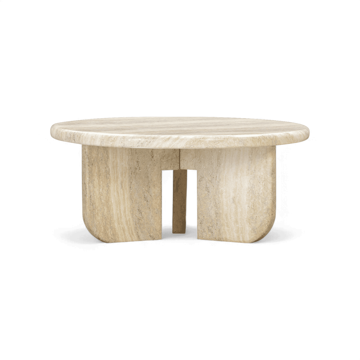 Table basse ronde en microciment Elixir