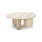 Table basse ronde en microciment Elixir