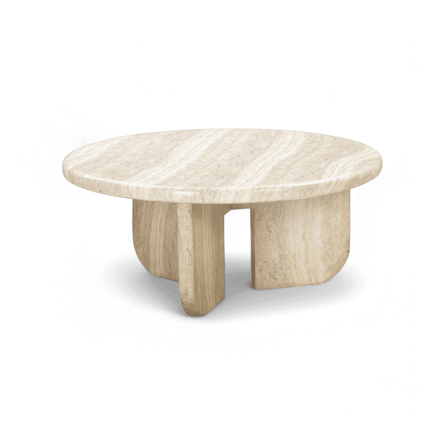 Table basse ronde en microciment Elixir