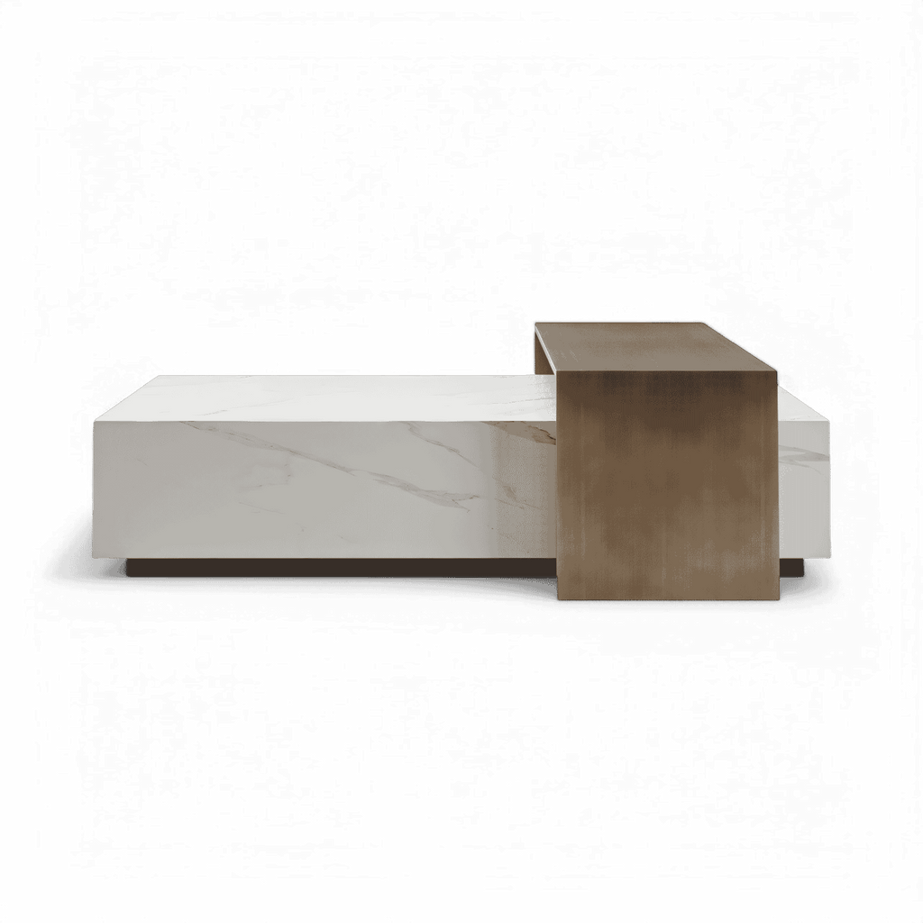 Table basse Roma blanche