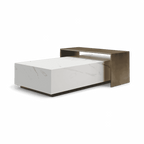 Table basse Roma blanche