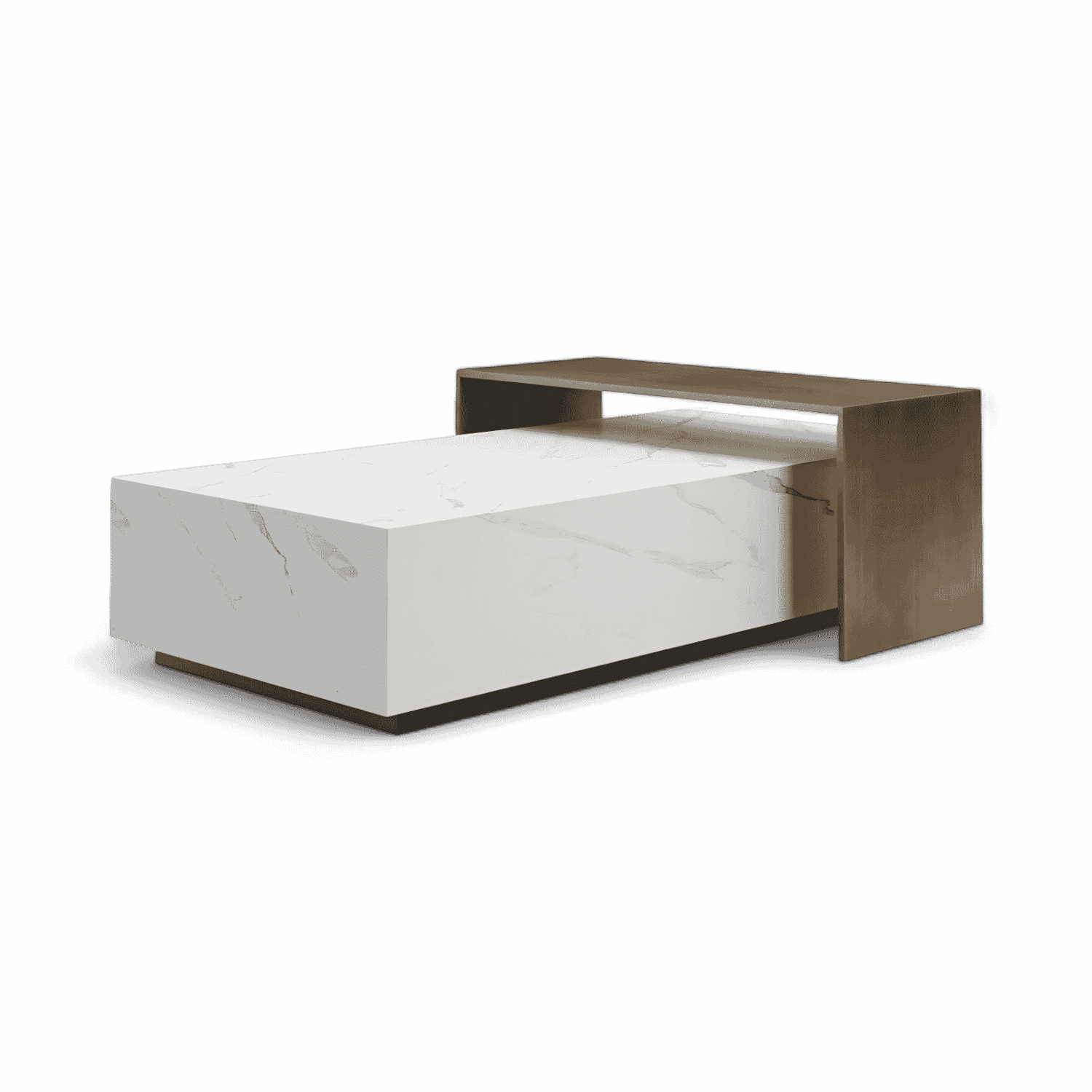Table basse Roma blanche