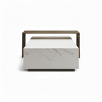 Table basse Roma blanche