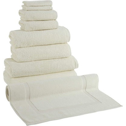 CTT %100 Turkish Cotton Towel Set 8 or 9 Pcs Quick Dry and Absorbent